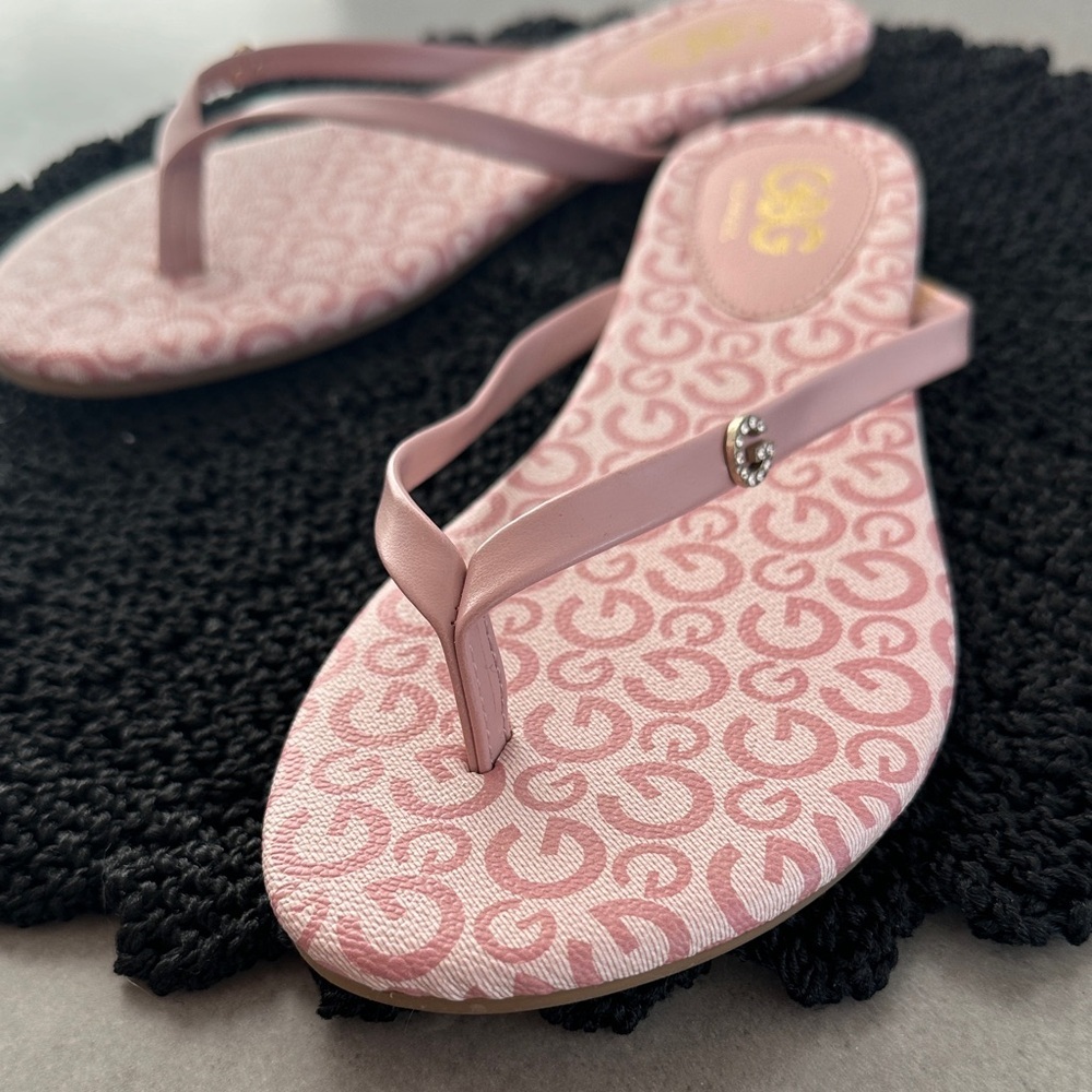 GBG Los Angeles Pink Sandals - Picture 3 of 6
